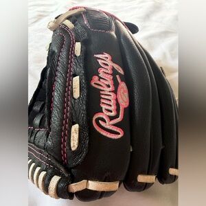Rawlings Softball Glove 11.5 Pink Black Fastpitch Gold Glove